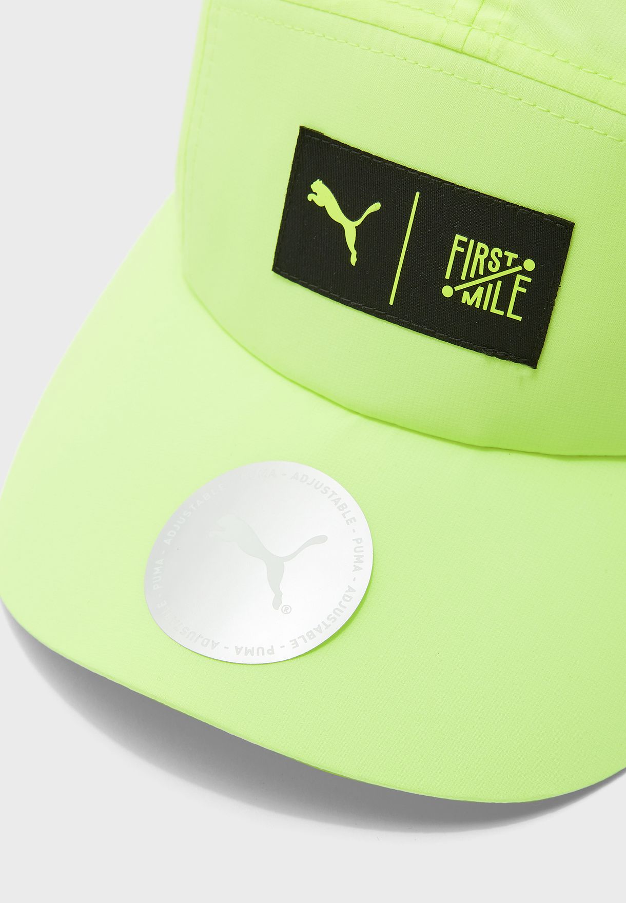 lime green puma hat