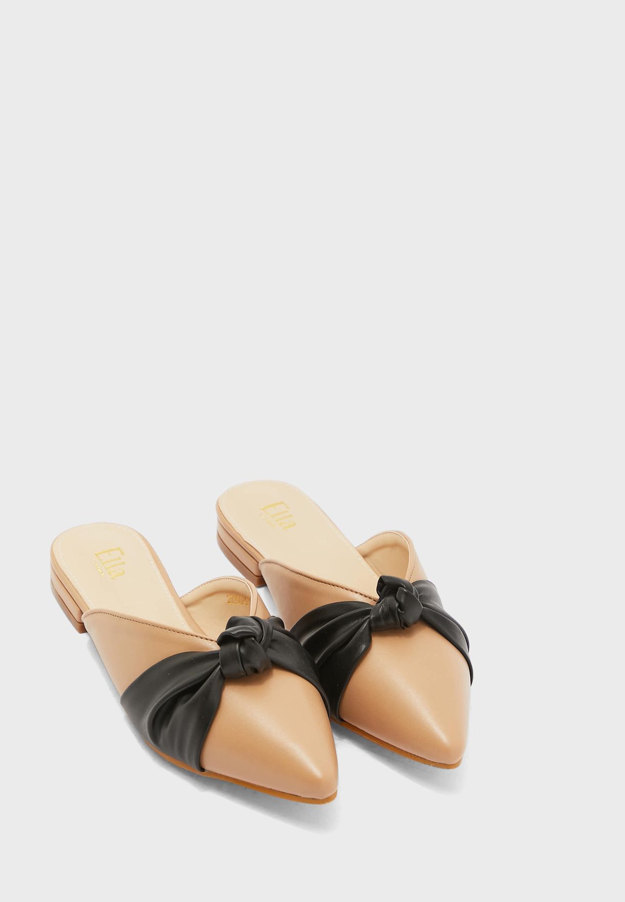 closed front open back shoes