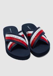 colorful tommy hilfiger slides