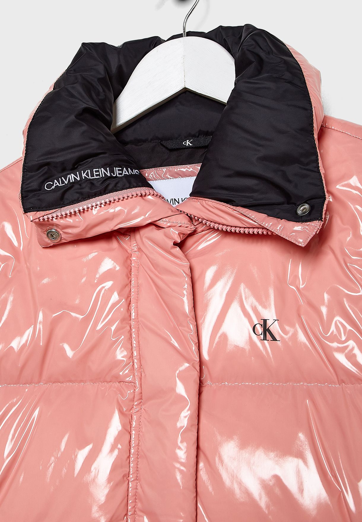Buy Calvin Klein Jeans pink Kids Glossy Down Puffer Jacket for Kids in  Muscat, Salalah