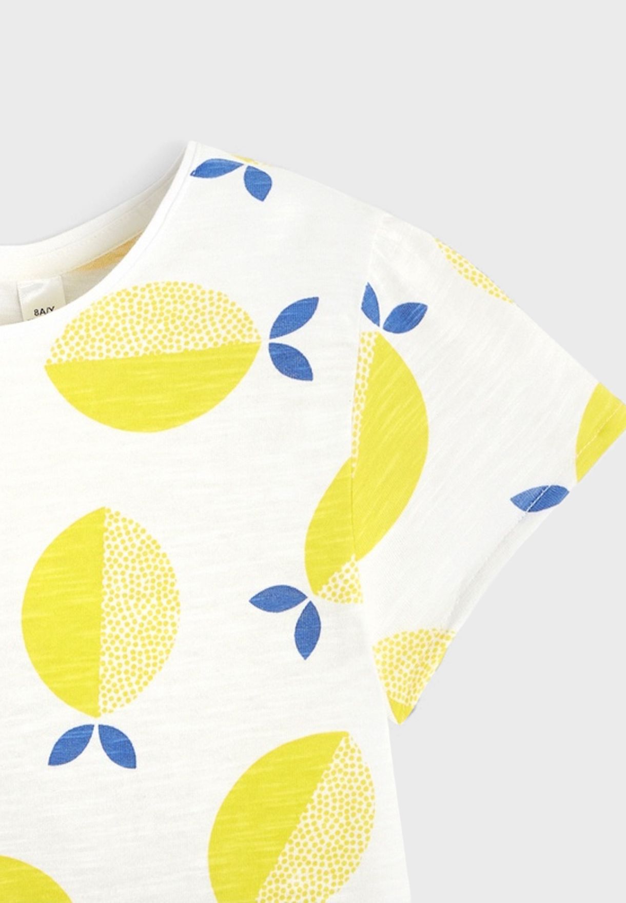 Kids Lemon Print Pyjama Set