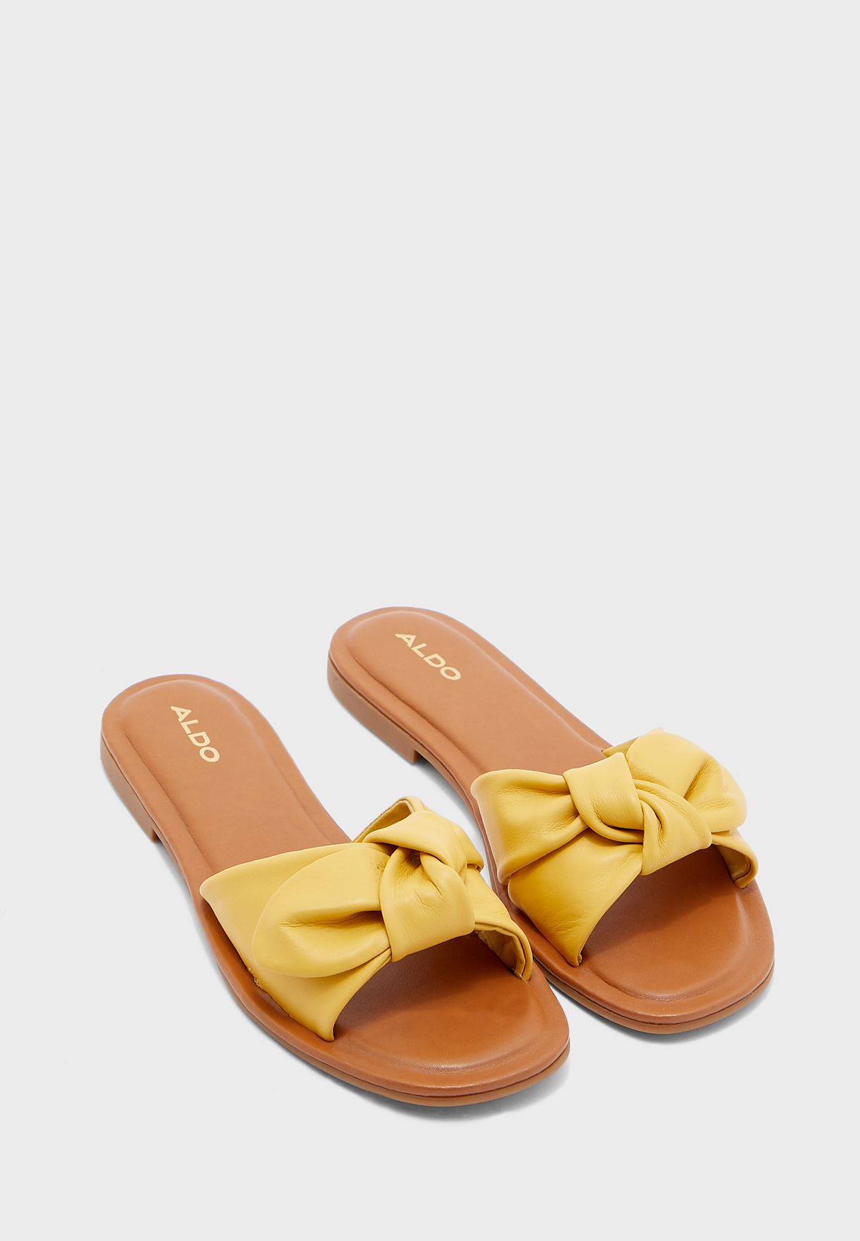 aldo yellow sandals