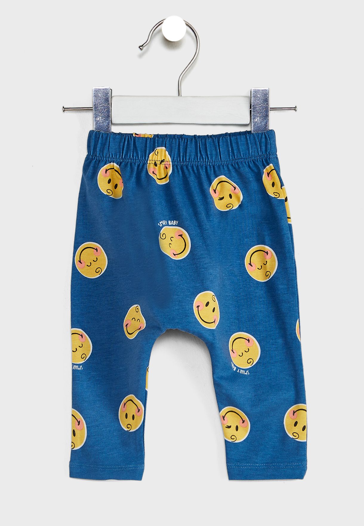 Kids Smiley Print Leggings