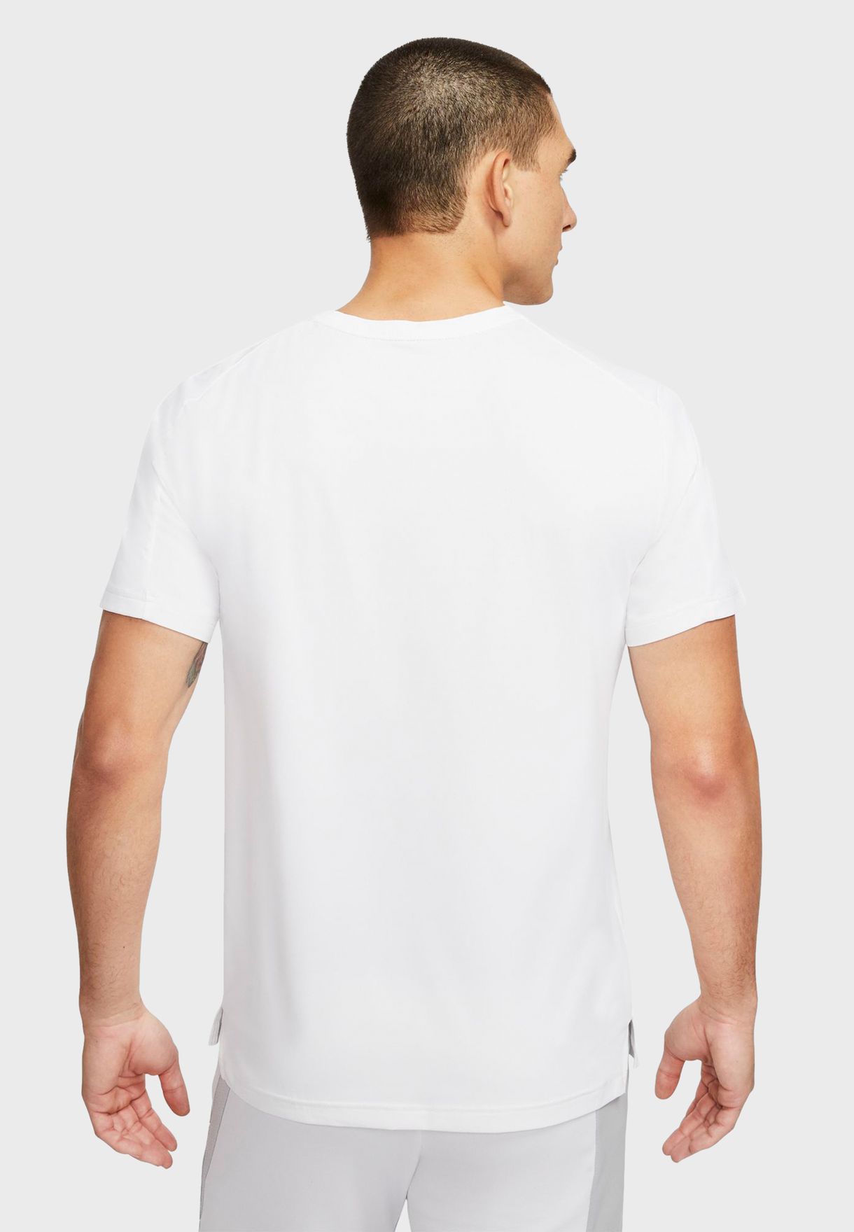 white dri fit undershirts