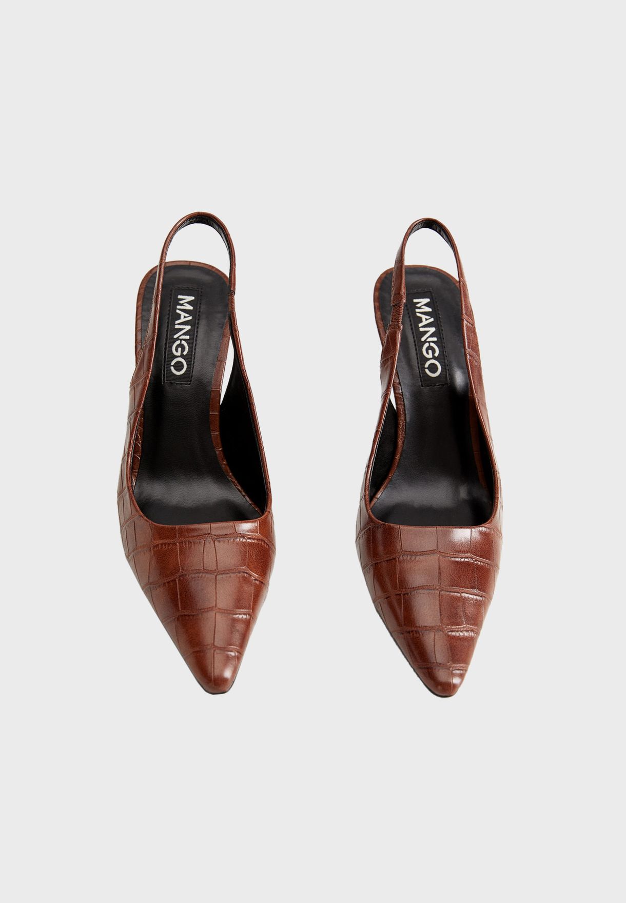 mango slingback heels