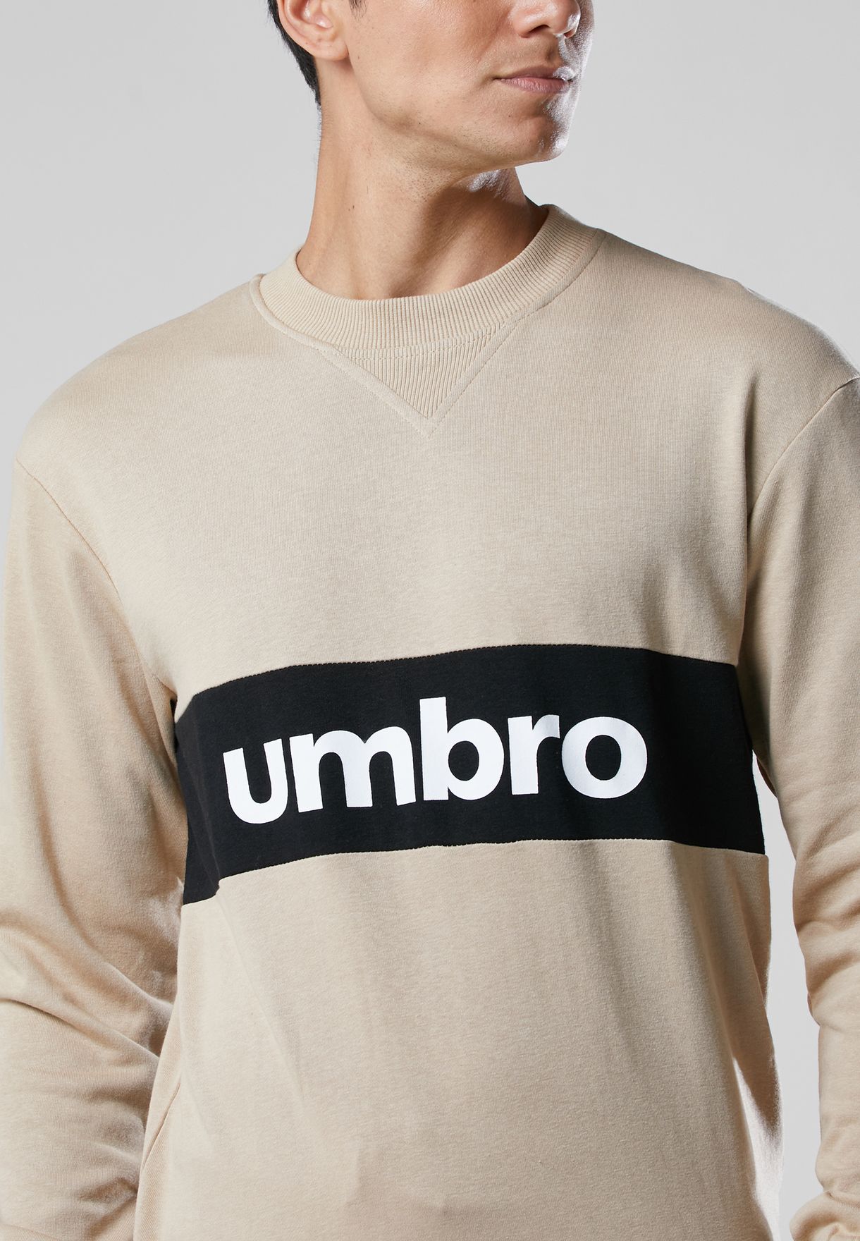 Branded Panelled Sweatshirt