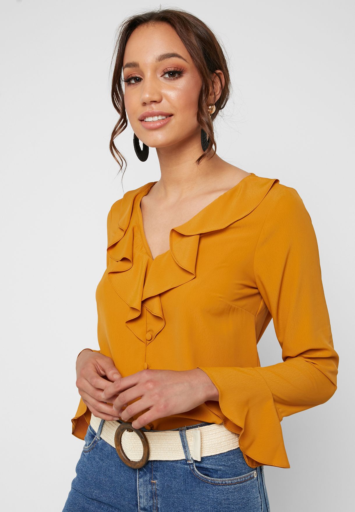 wallis yellow top