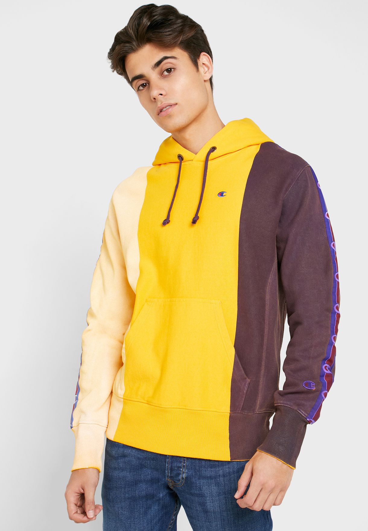 champion multicolor hoodie