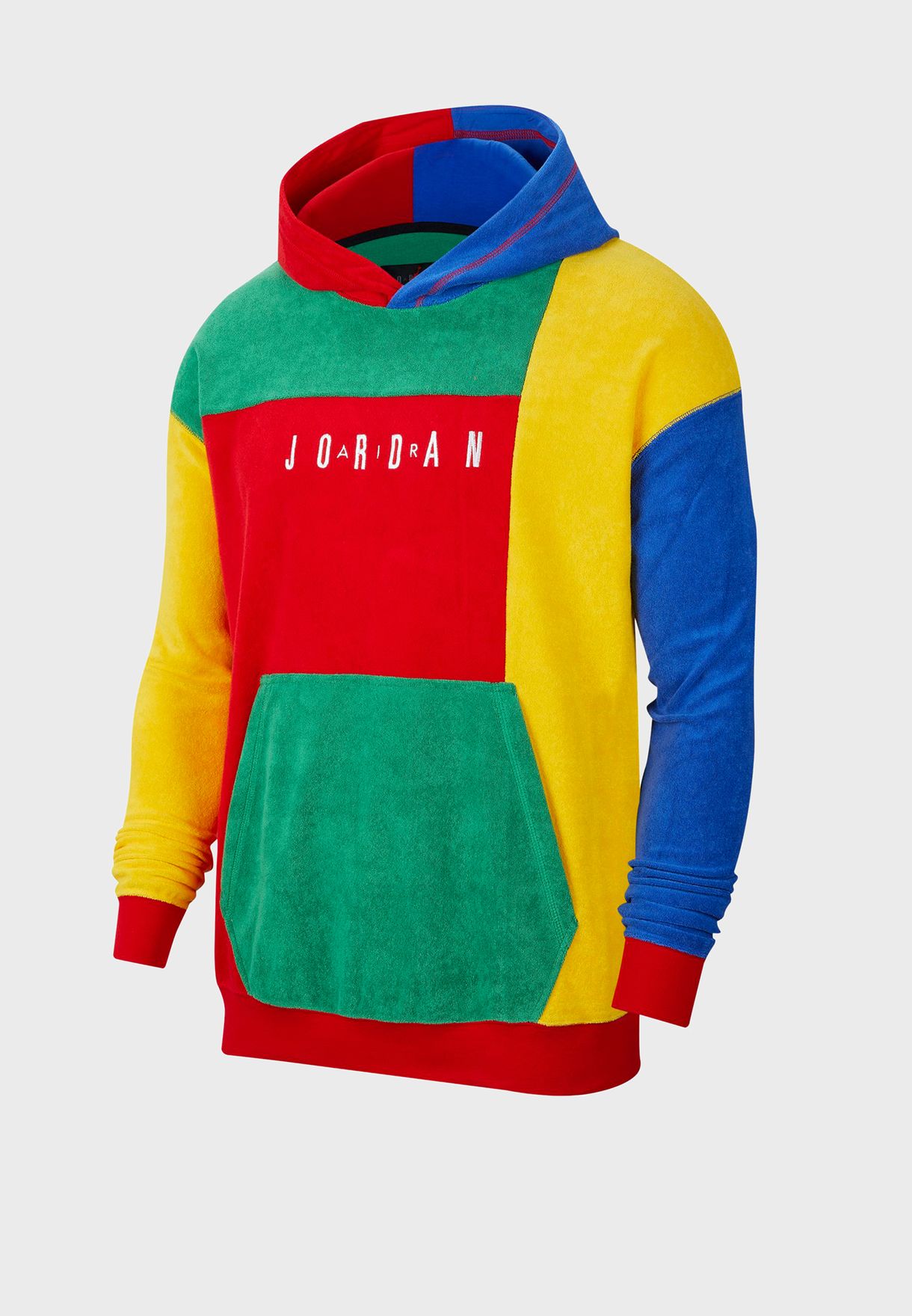 jordan multi color hoodie