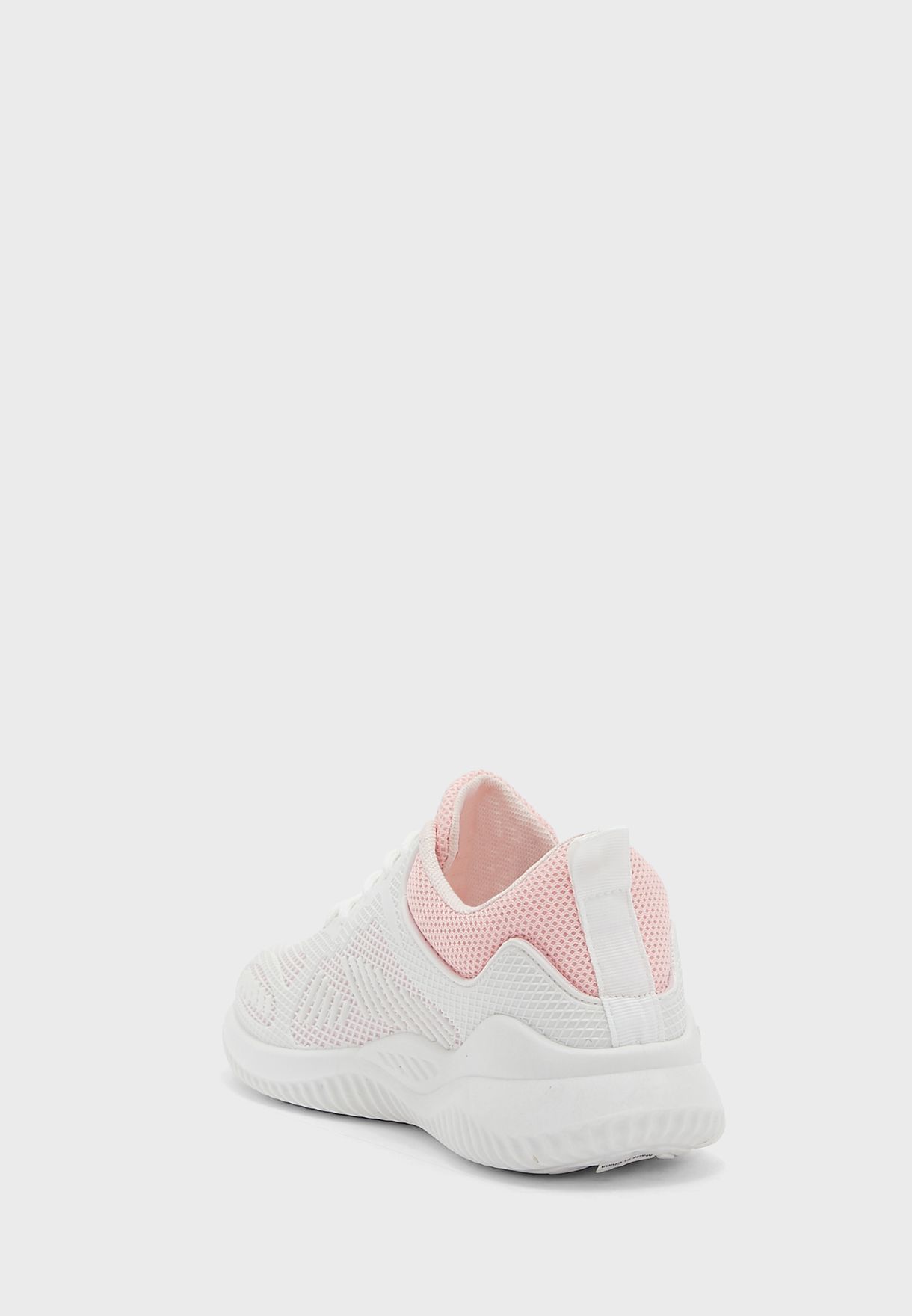 Coloured Bubble Sole Knit Sneaker