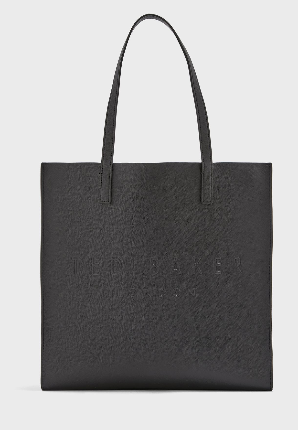 Buy Ted Baker black Soocon Large Crosshatch Shopper for Women in MENA ...