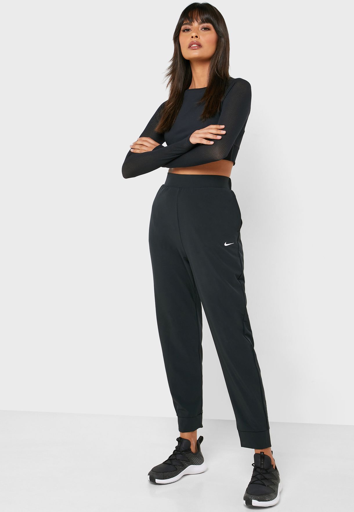 Nike Sportswear Phoenix Fleece Women's High-Waisted Curve Sweatpants ...