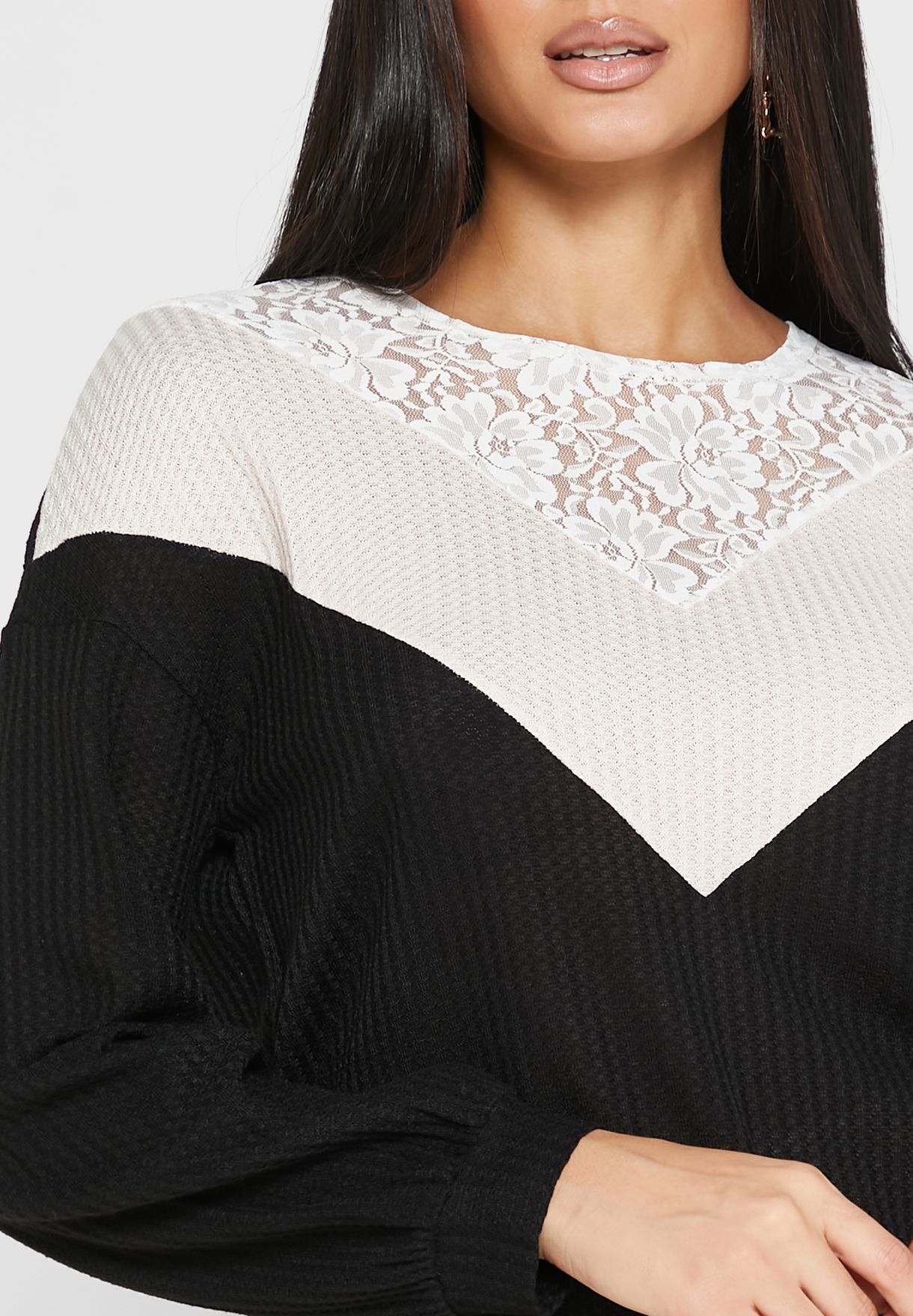 Triple Tone Sweater
