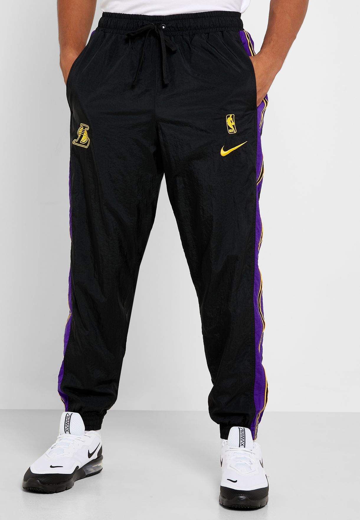 lakers tracksuit pants