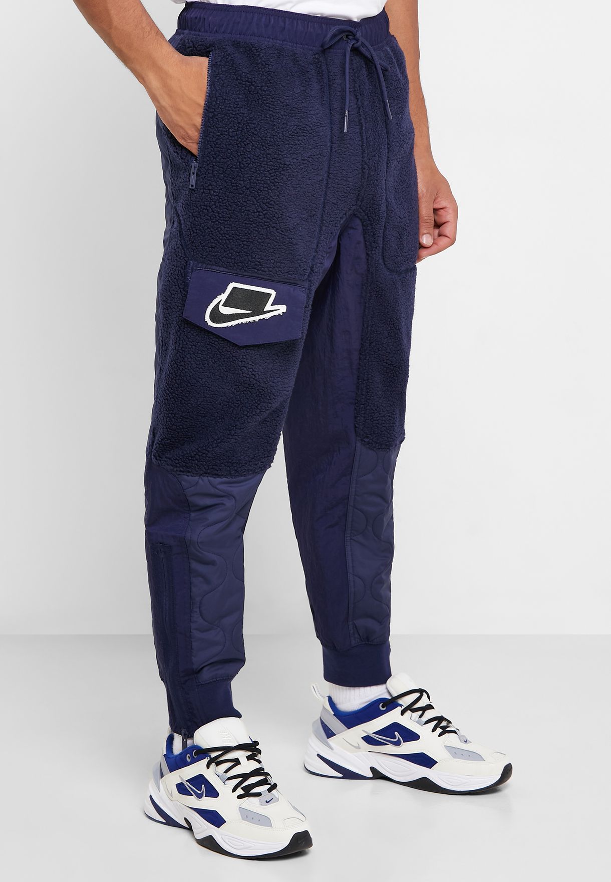 Buy Nike navy NSW Sweatpants for Men in 
