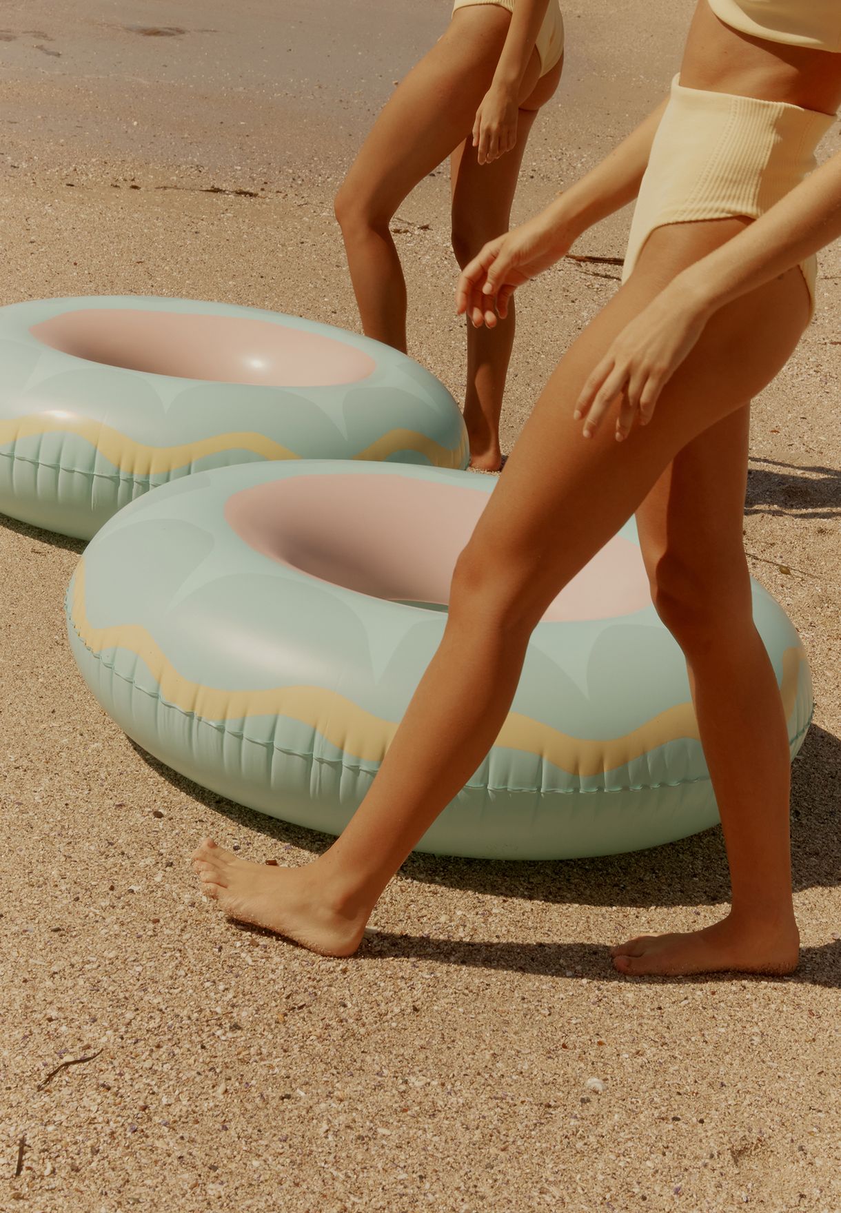 Luxe Miami Inflatable Pool Ring Float