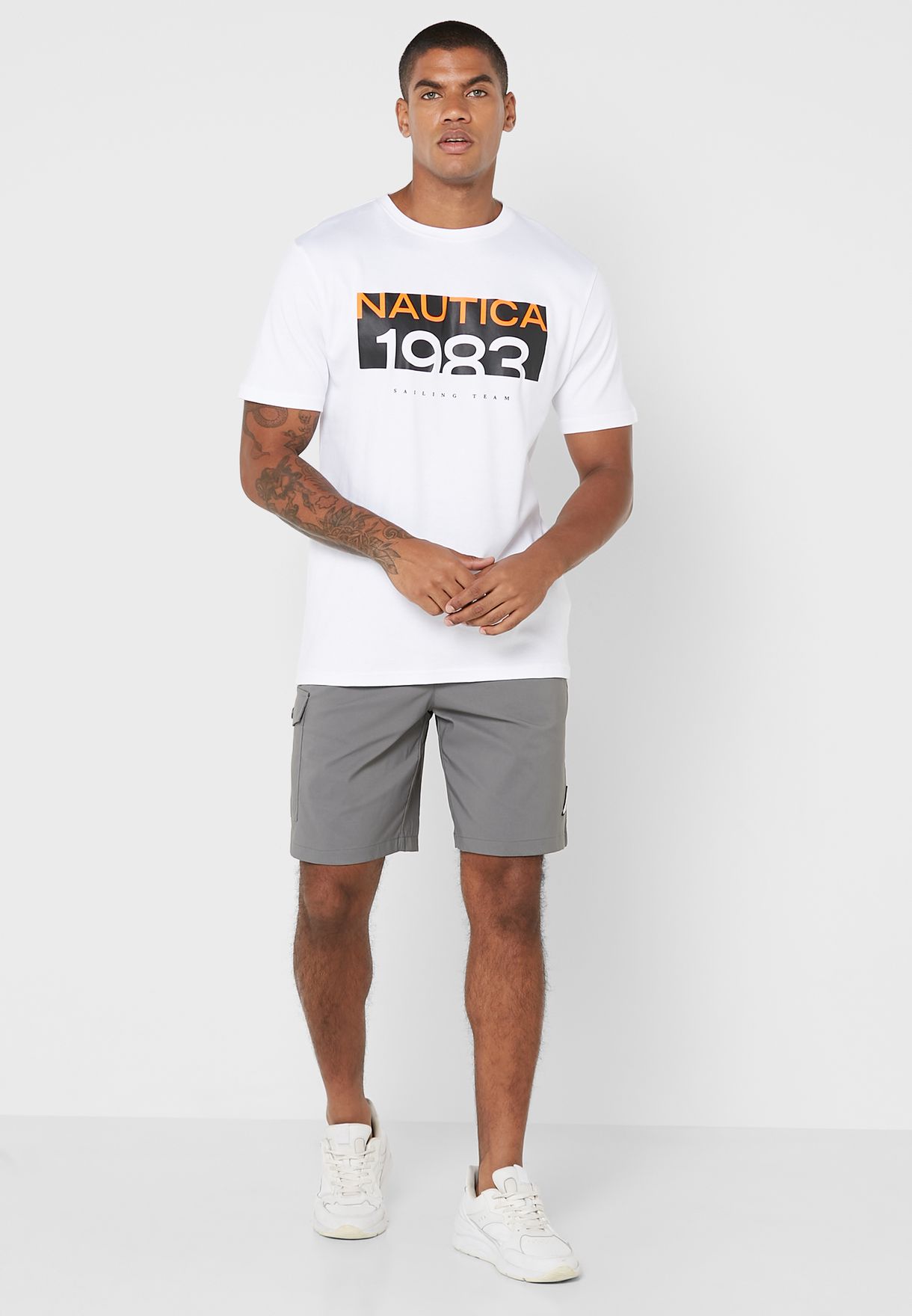 Logo Cargo Shorts