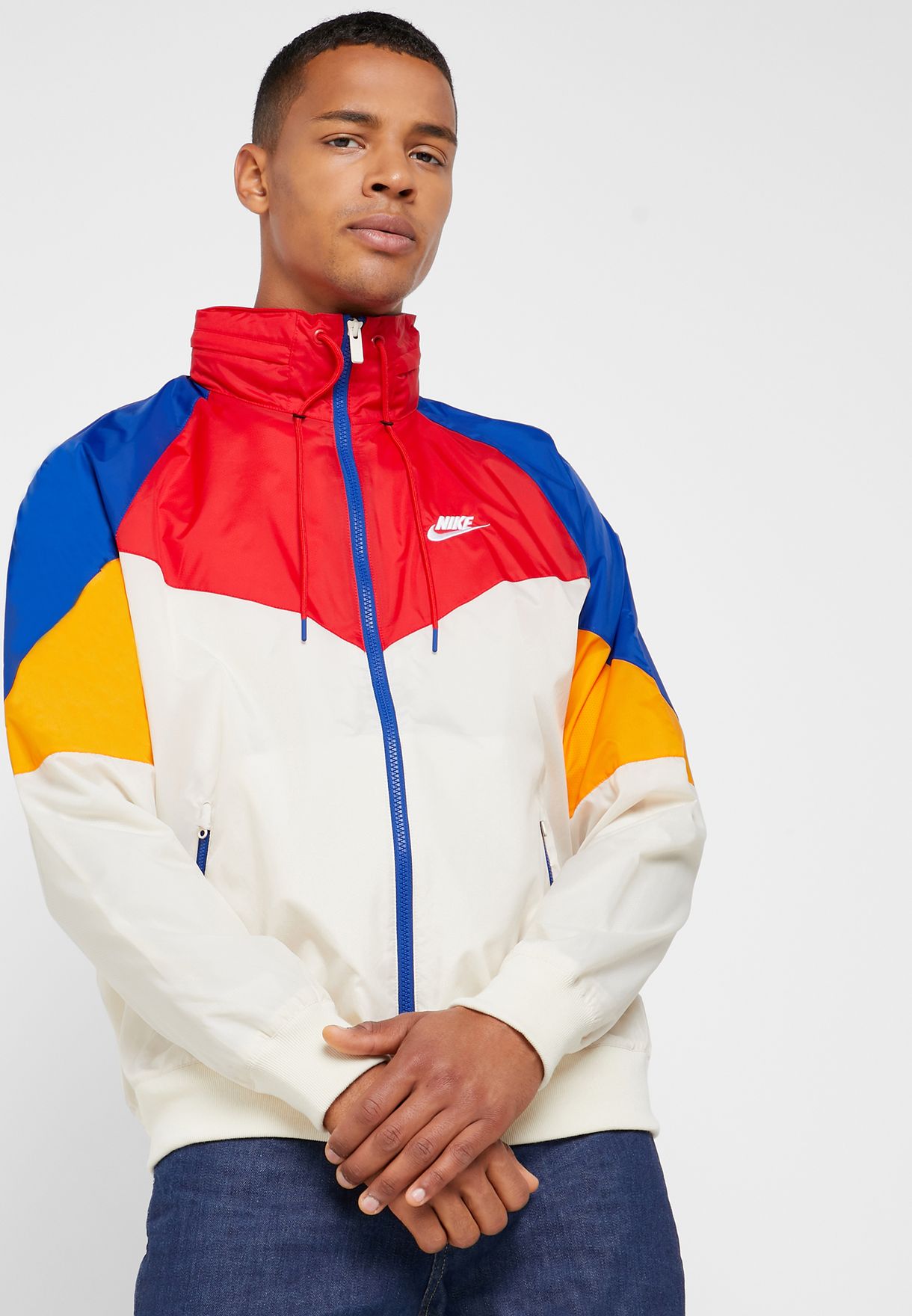 Buy Nike multicolor NSW Hooded Jacket 