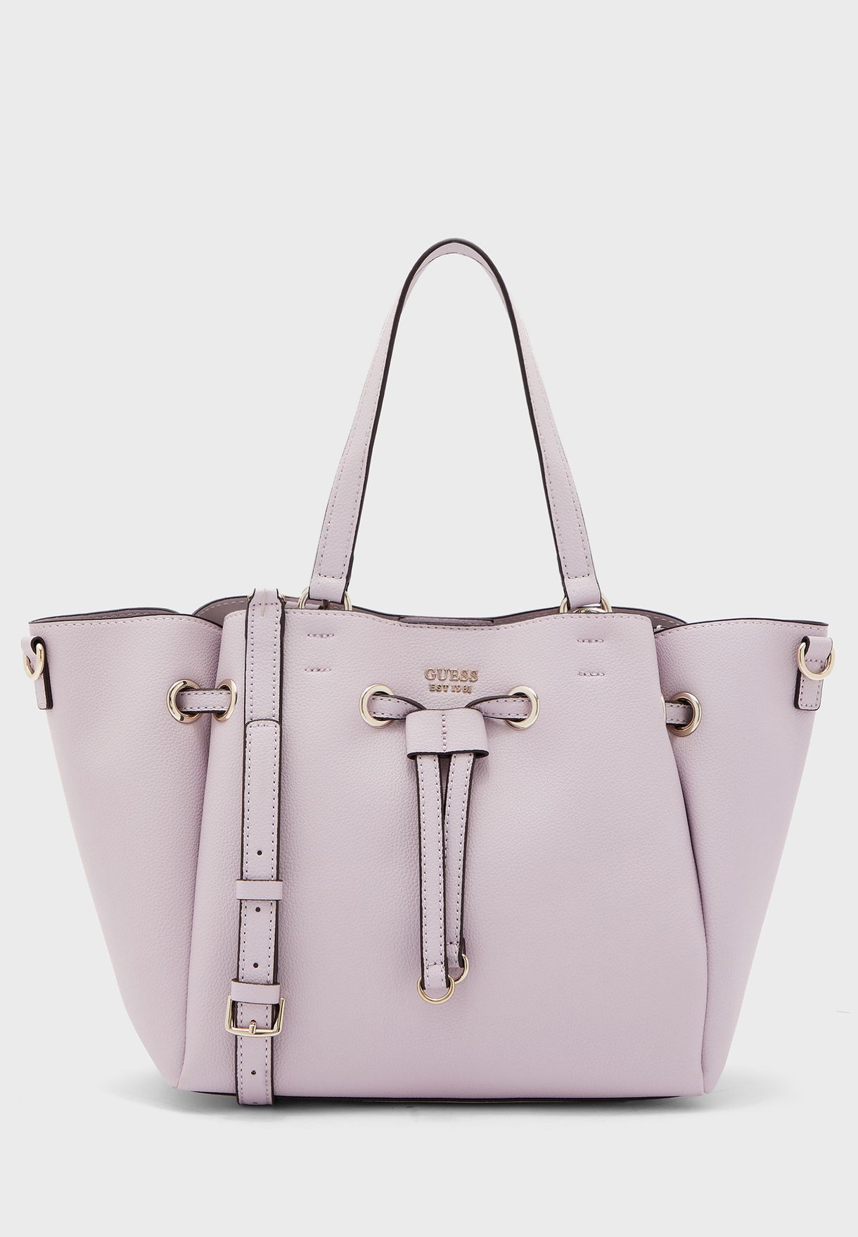 guess bag purple