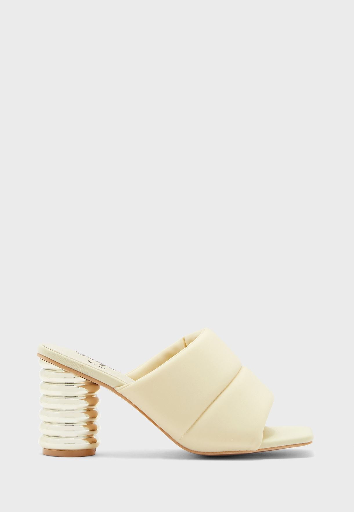Feature Heel Mule Sandal