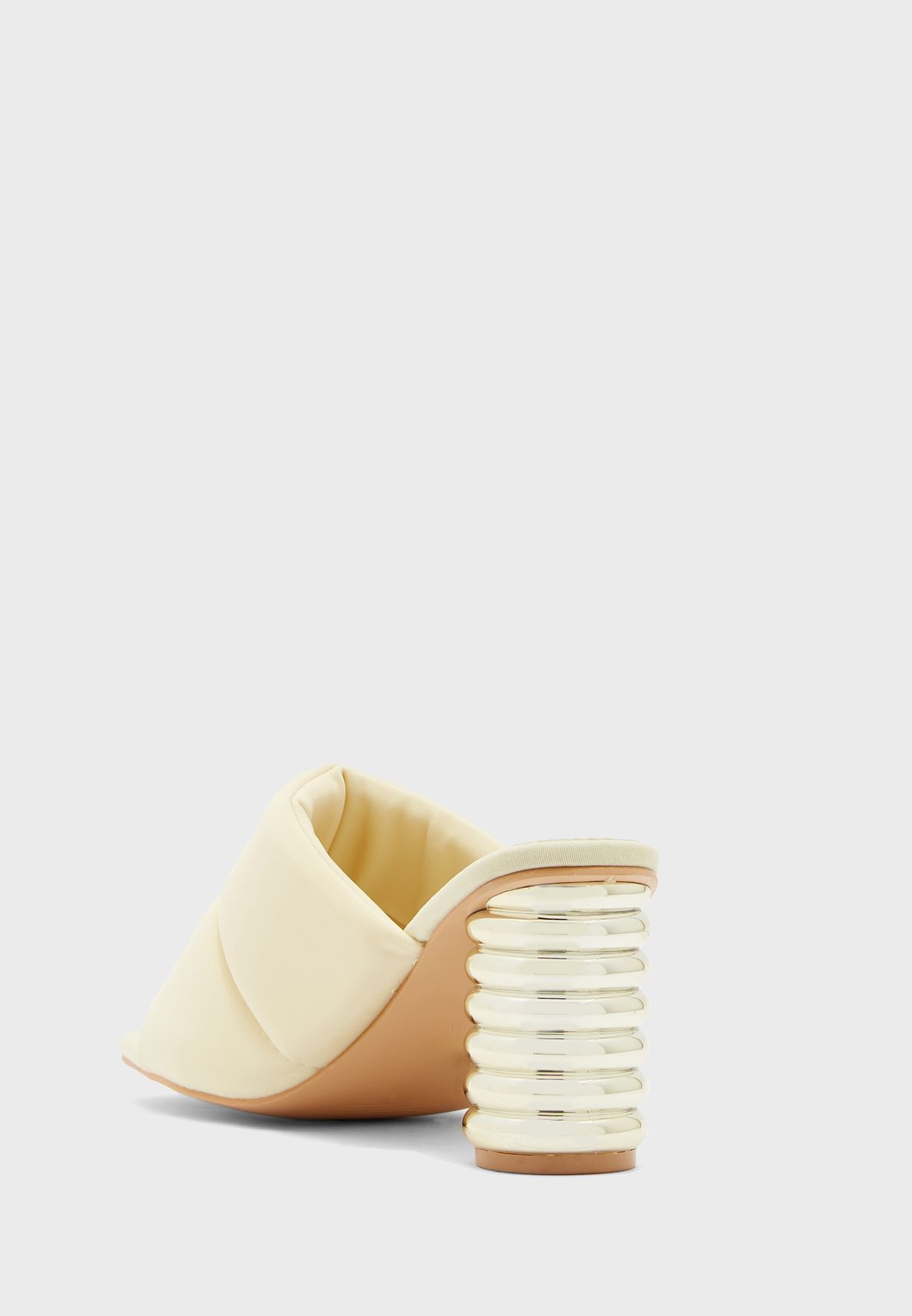 Feature Heel Mule Sandal