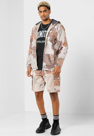 LOUIS VUITTON MONOGRAM CAMO PARACHUTE ZIPPED