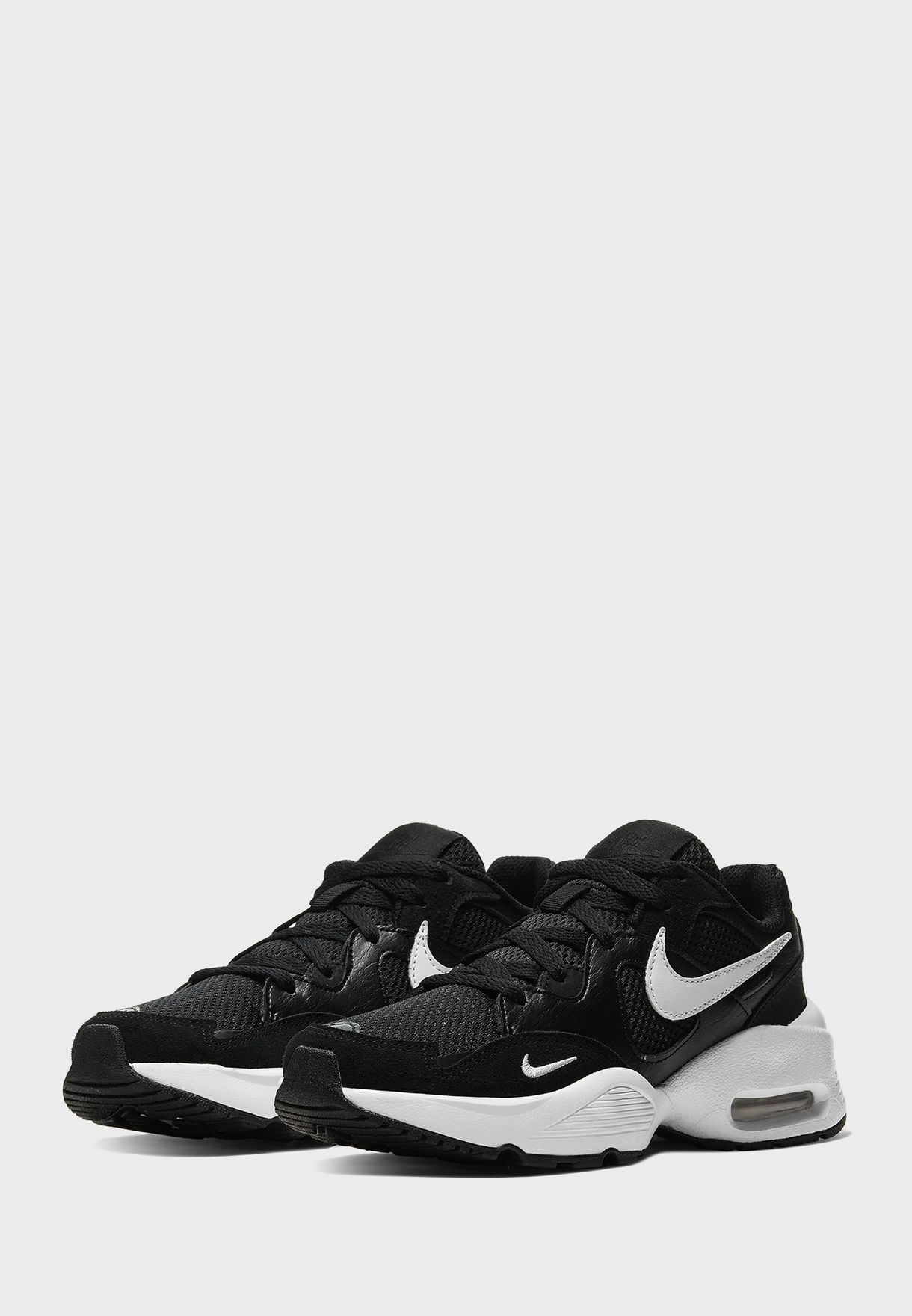 Buy Nike black Youth Air Max Fusion for 