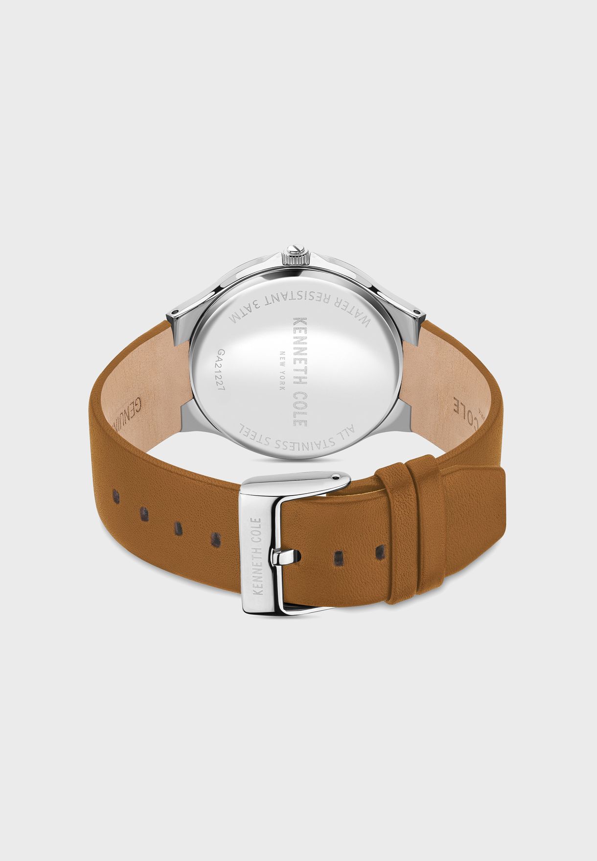 Pu Strap Analog Watch