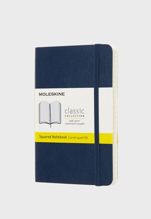 Classic Soft Cover Squared Pocket Notebook