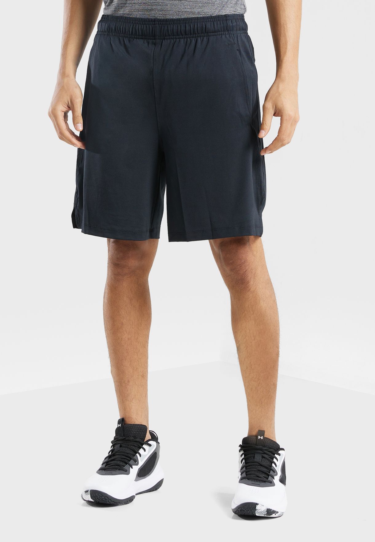 Buy Under Armour black Tech Vent Shorts for Kids in MENA, Worldwide