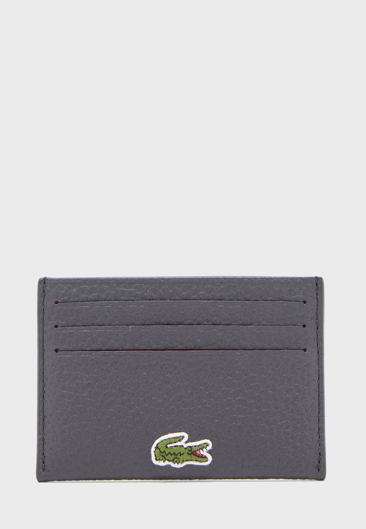 lacoste crocodile short wallet card