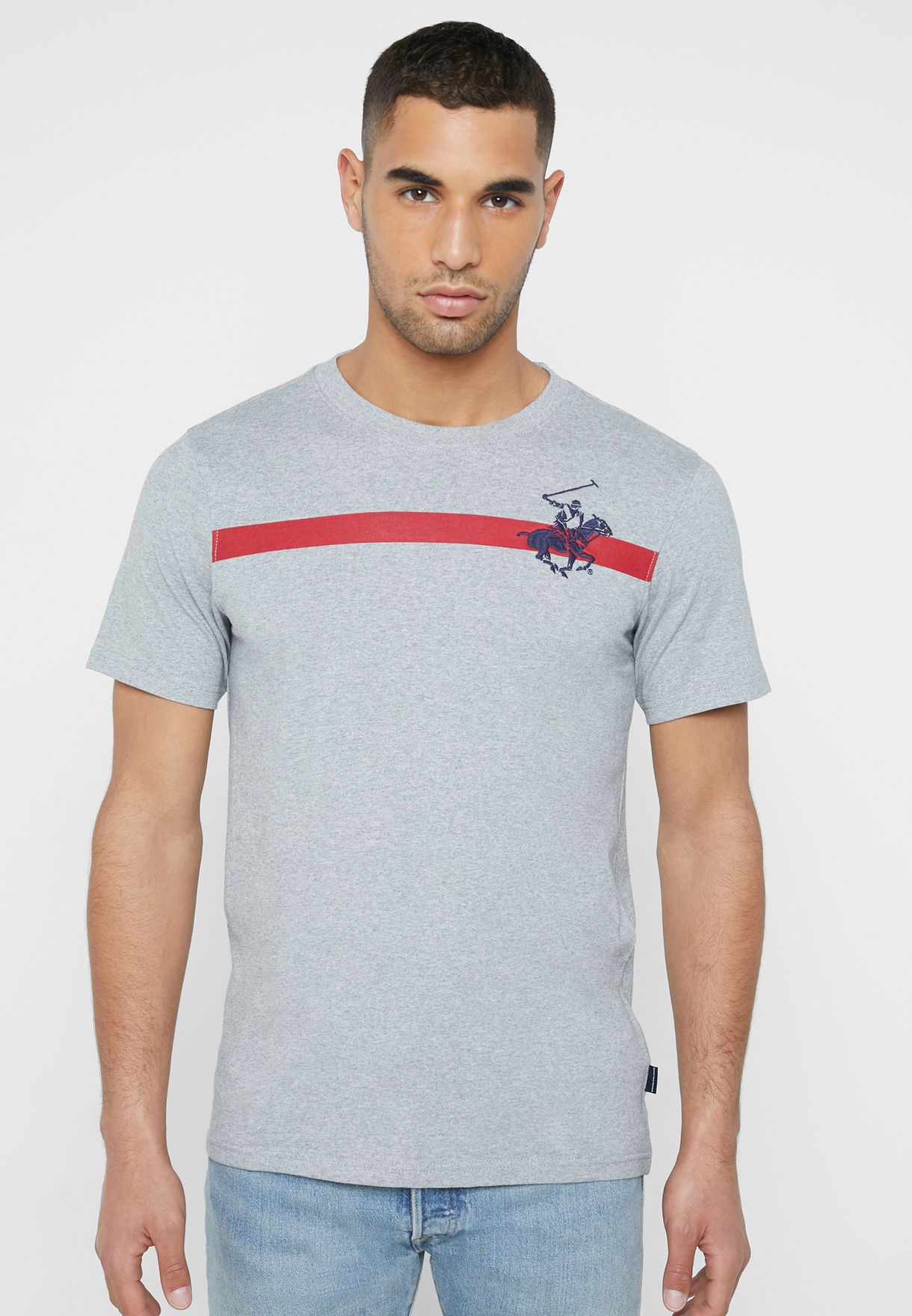 beverly hills polo club v neck t shirt