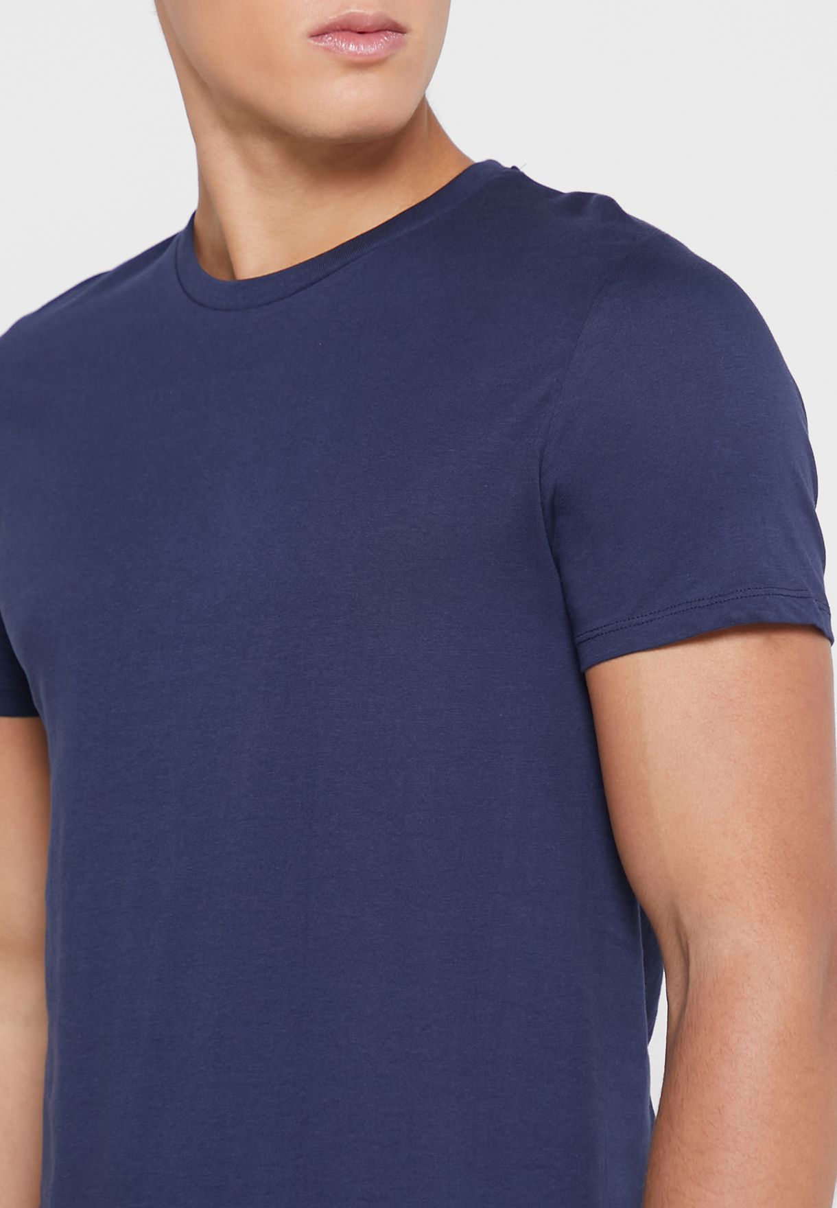 2 Pack Essential Crew Neck T-Shirt