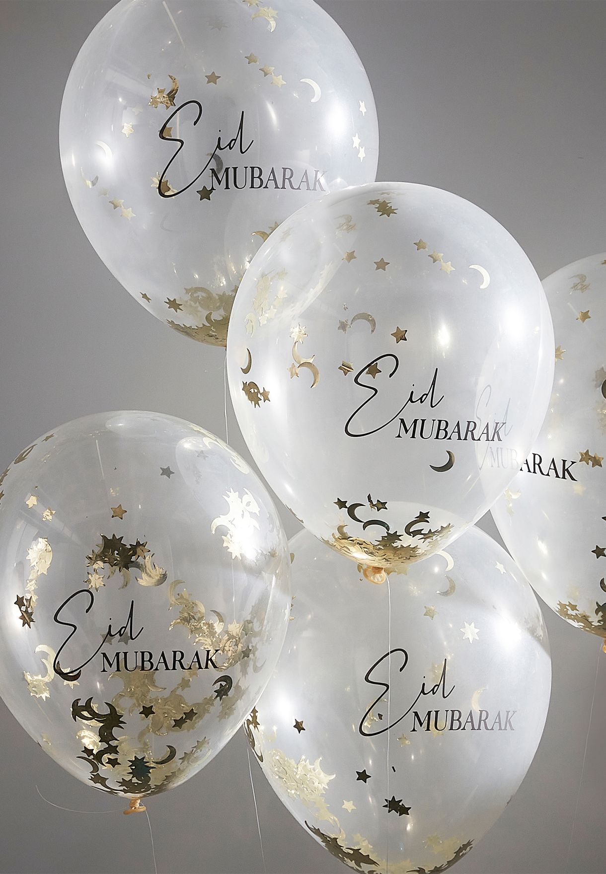 Eid Mubarak Confetti Balloons