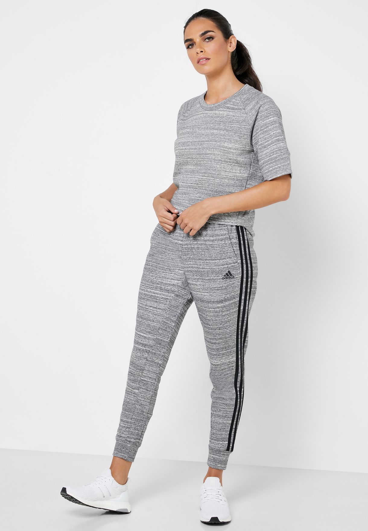 adidas gray sweatpants