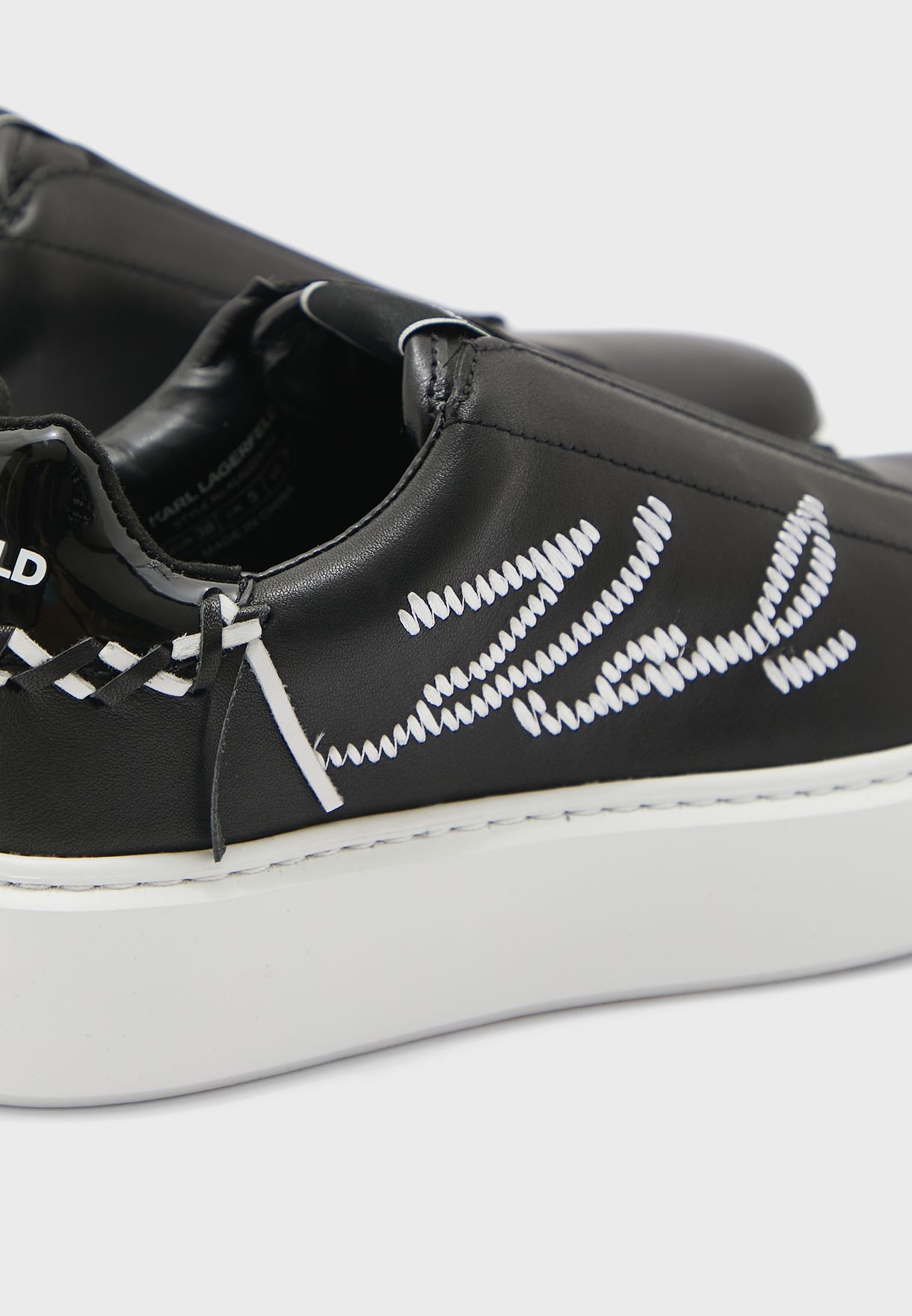 Maxi Whipstitch Low Top Sneakers