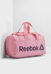 reebok gym bag pink