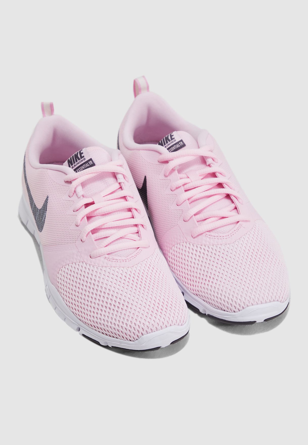 nike flex essential ladies training shoes pink