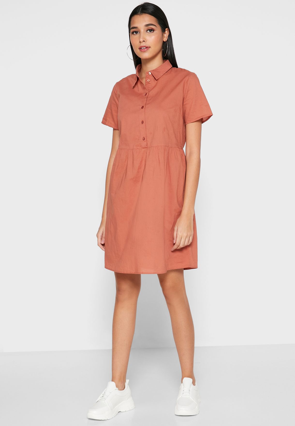 pieces shirt dress