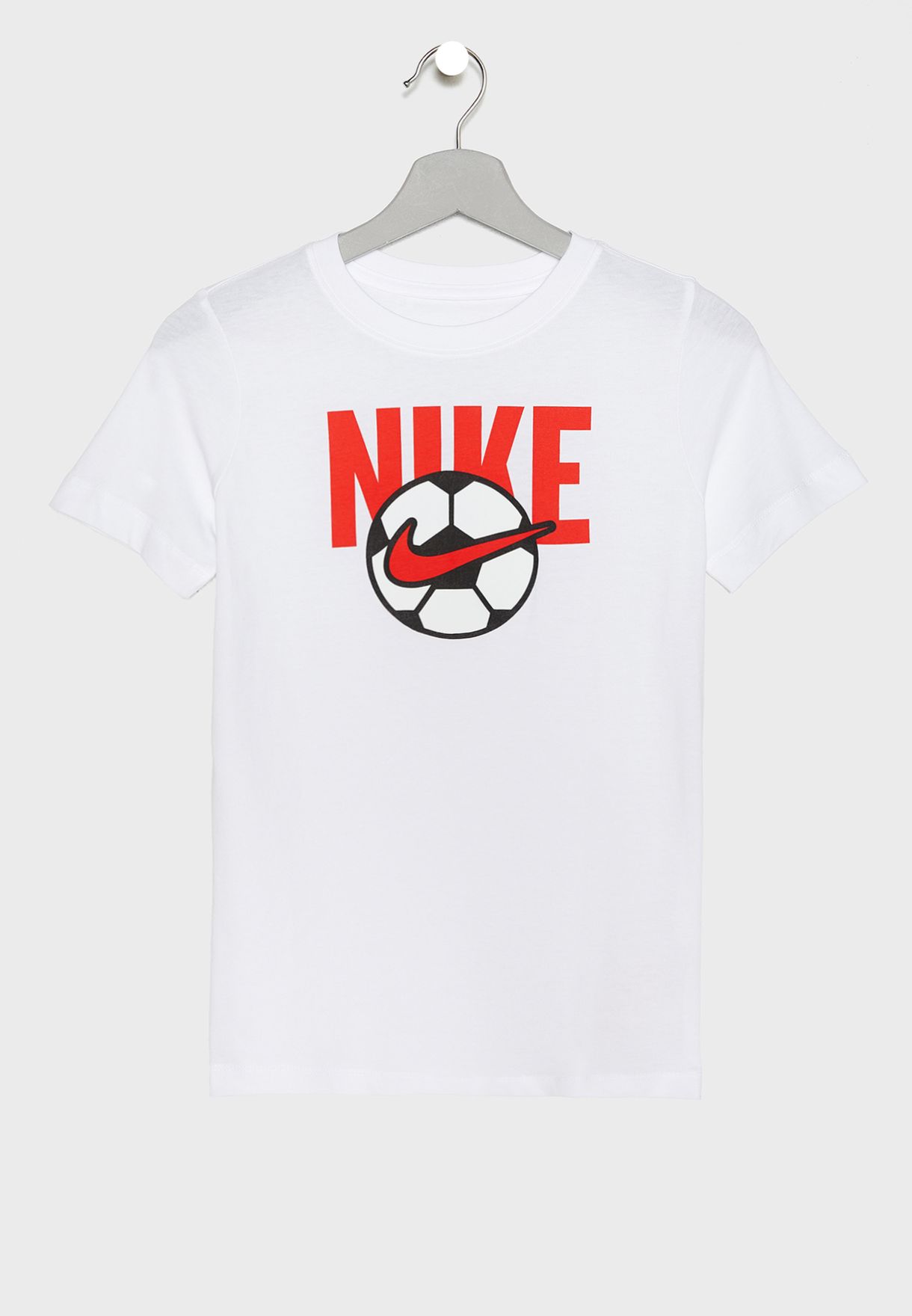 white nike soccer ball