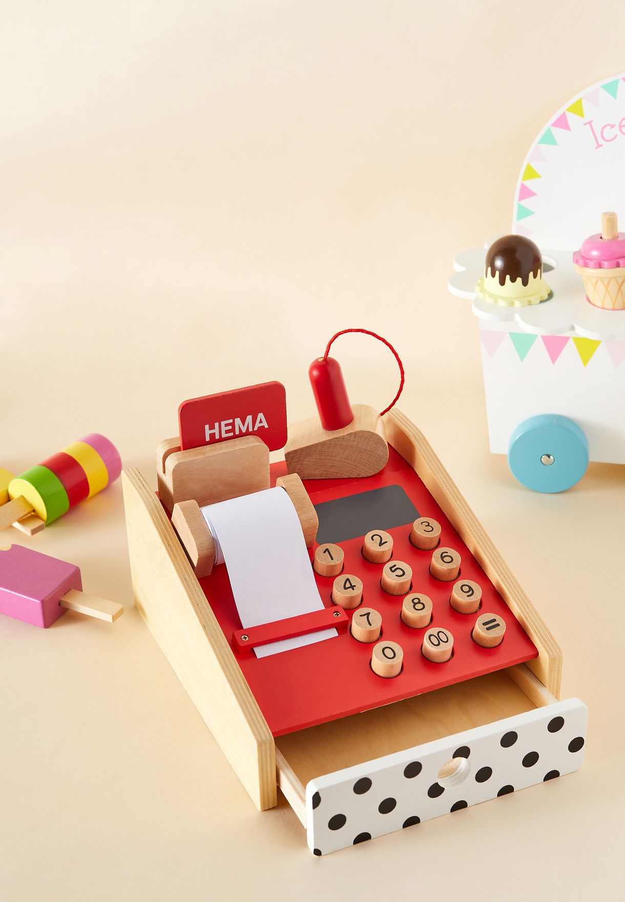 ontploffing verzonden kanaal Buy Hema multicolor Kids Cash Register Toy for Kids in MENA, Worldwide