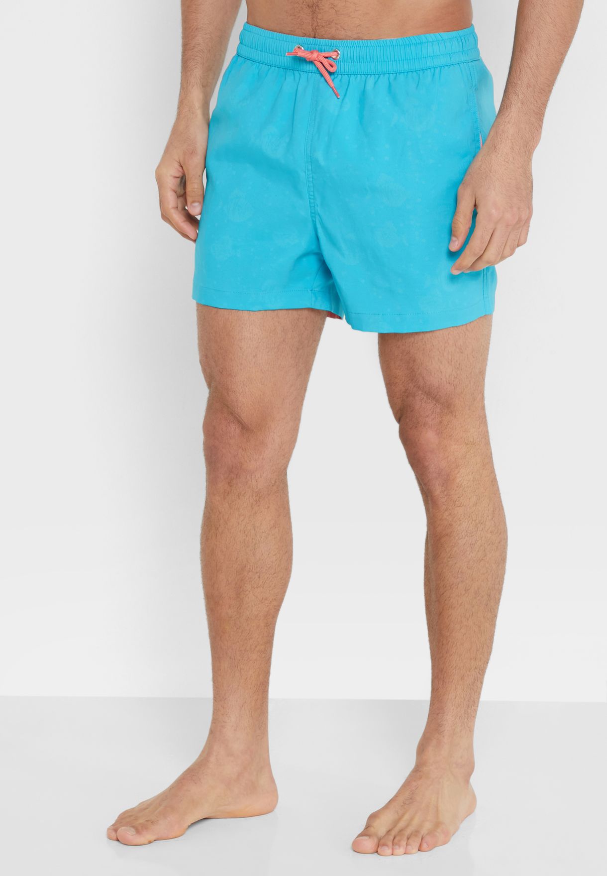 Printed Swim Trunks
