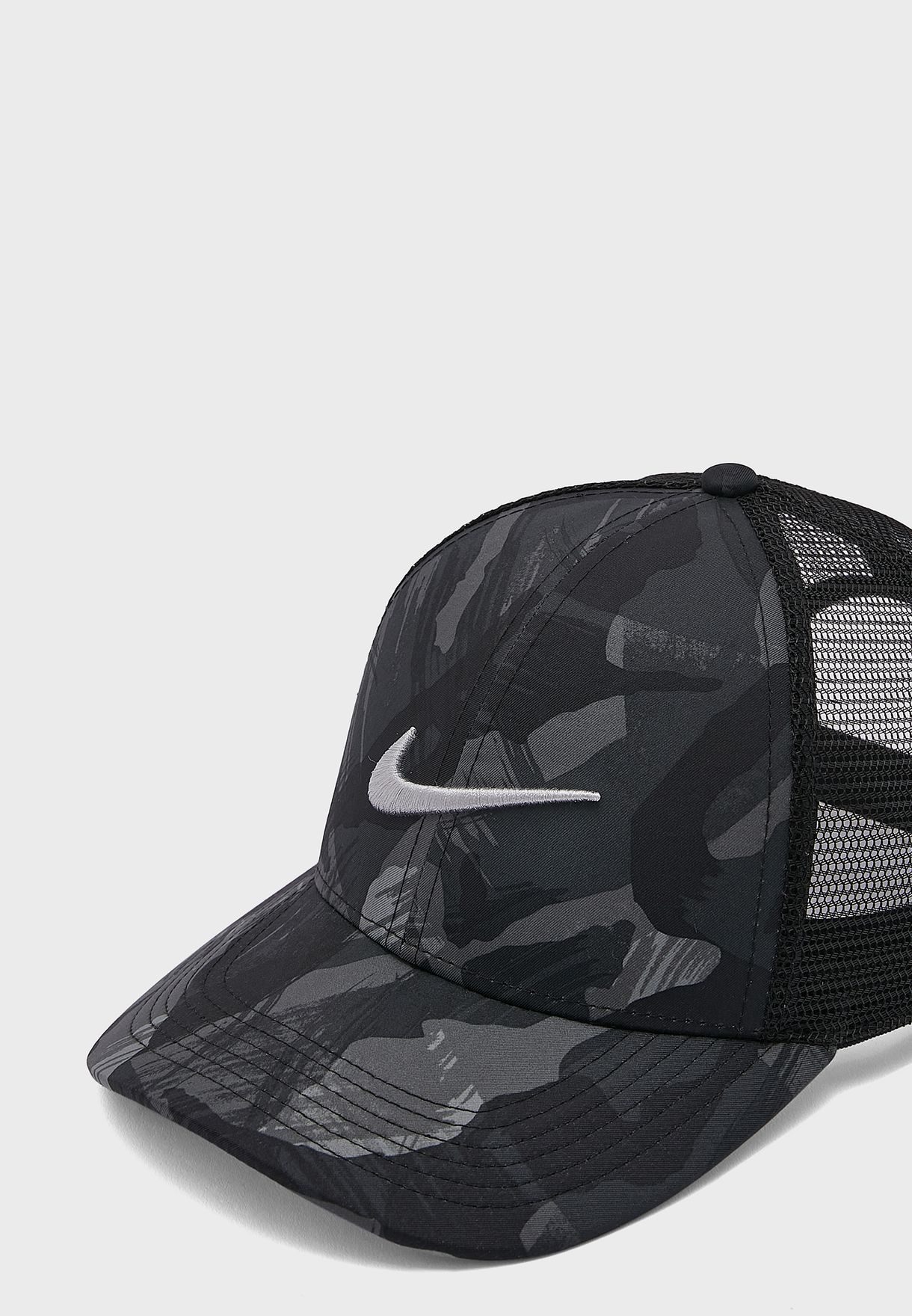 Buy Nike grey Dri-Fit Aerobill Camo Cap for Men in Riyadh, Jeddah