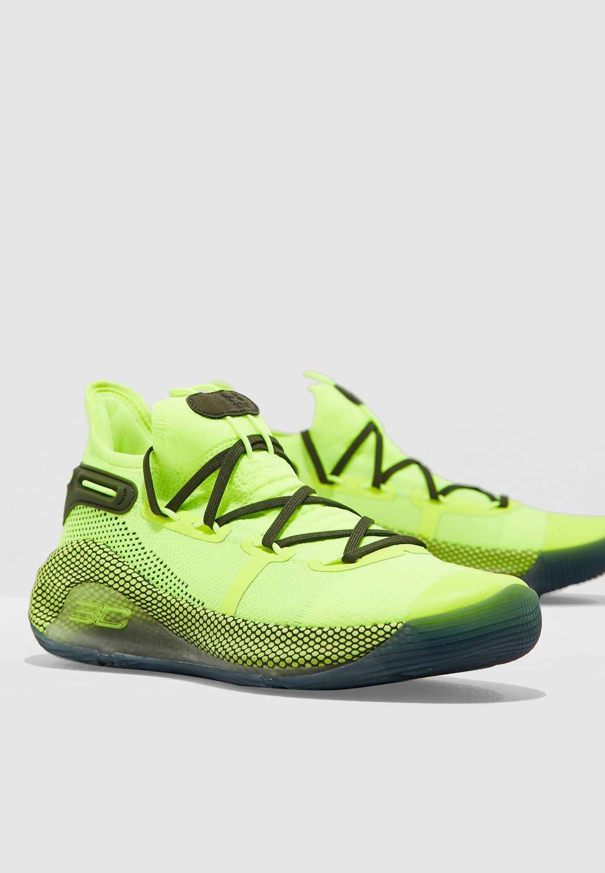Buy Under Armour green Curry 6 for Men 