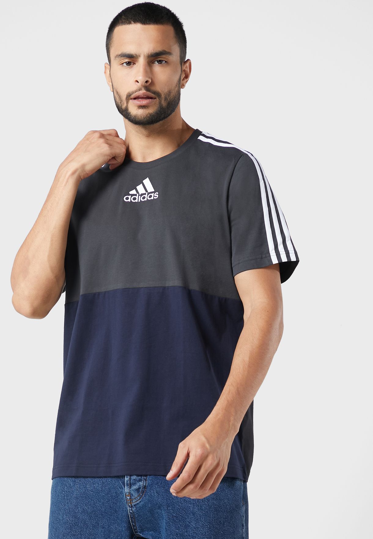 Logo Color Block T-Shirt