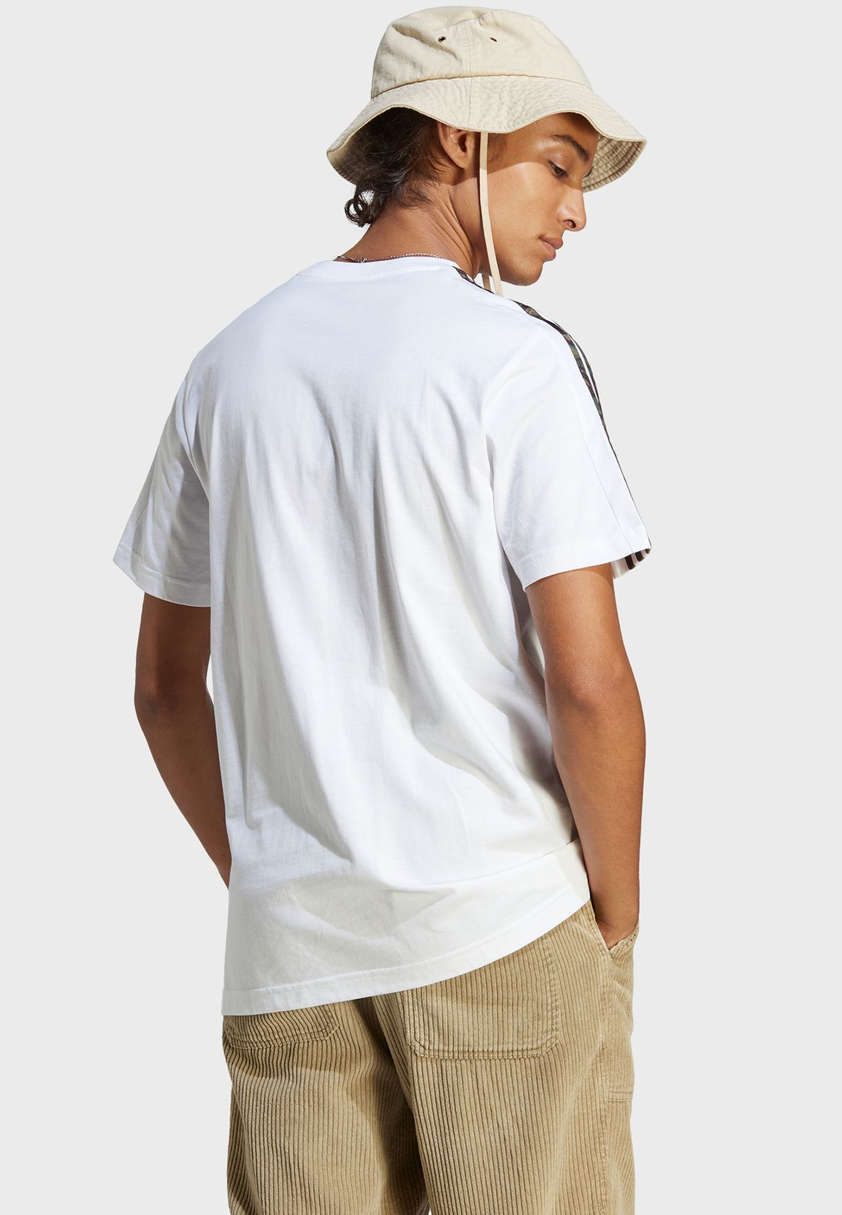 3 Stripe Essential Single Jersey T-Shirt