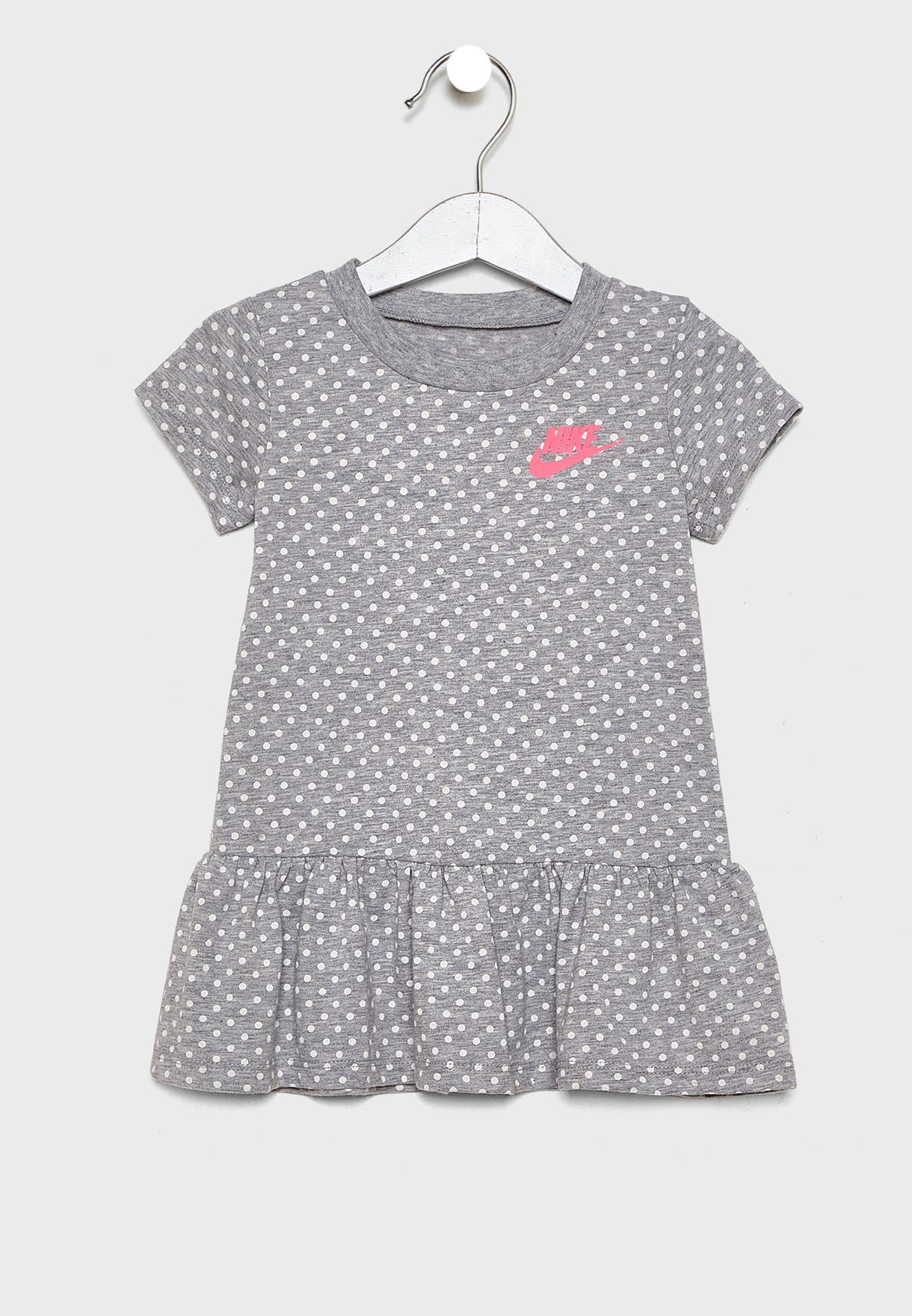 Buy Nike grey Infant Dot Print Dress 