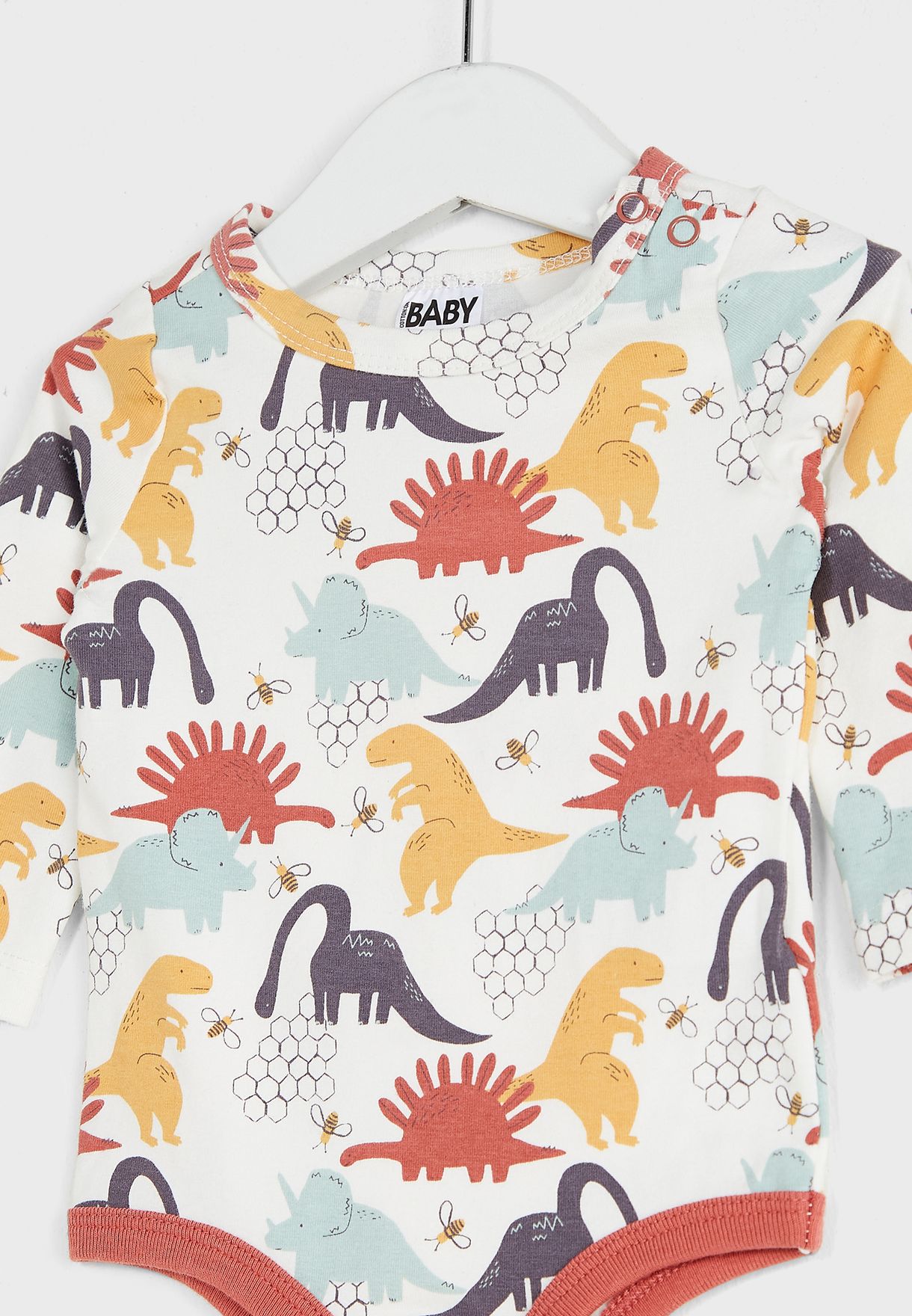 Infant Dino Hive Print Bodysuit