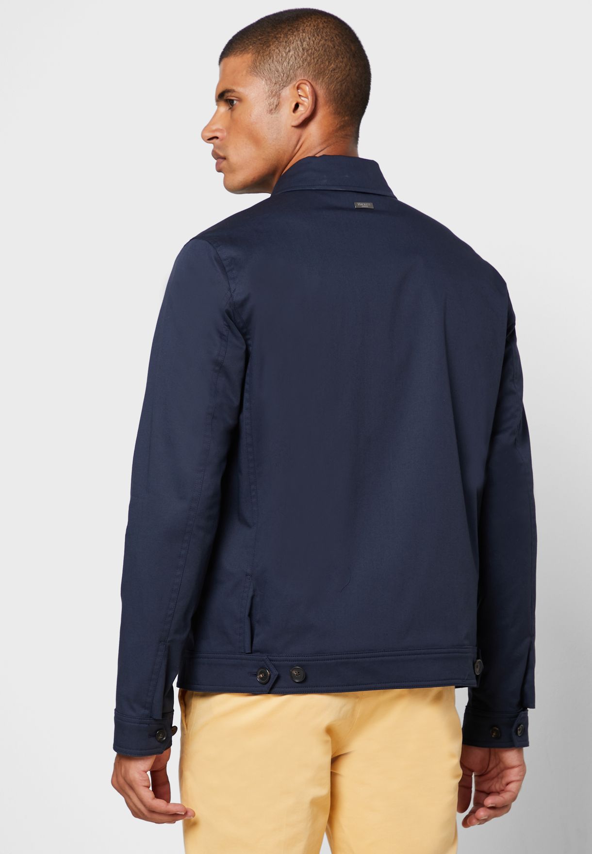 Buy Hackett navy Blouson Jacket for Men in MENA, Worldwide