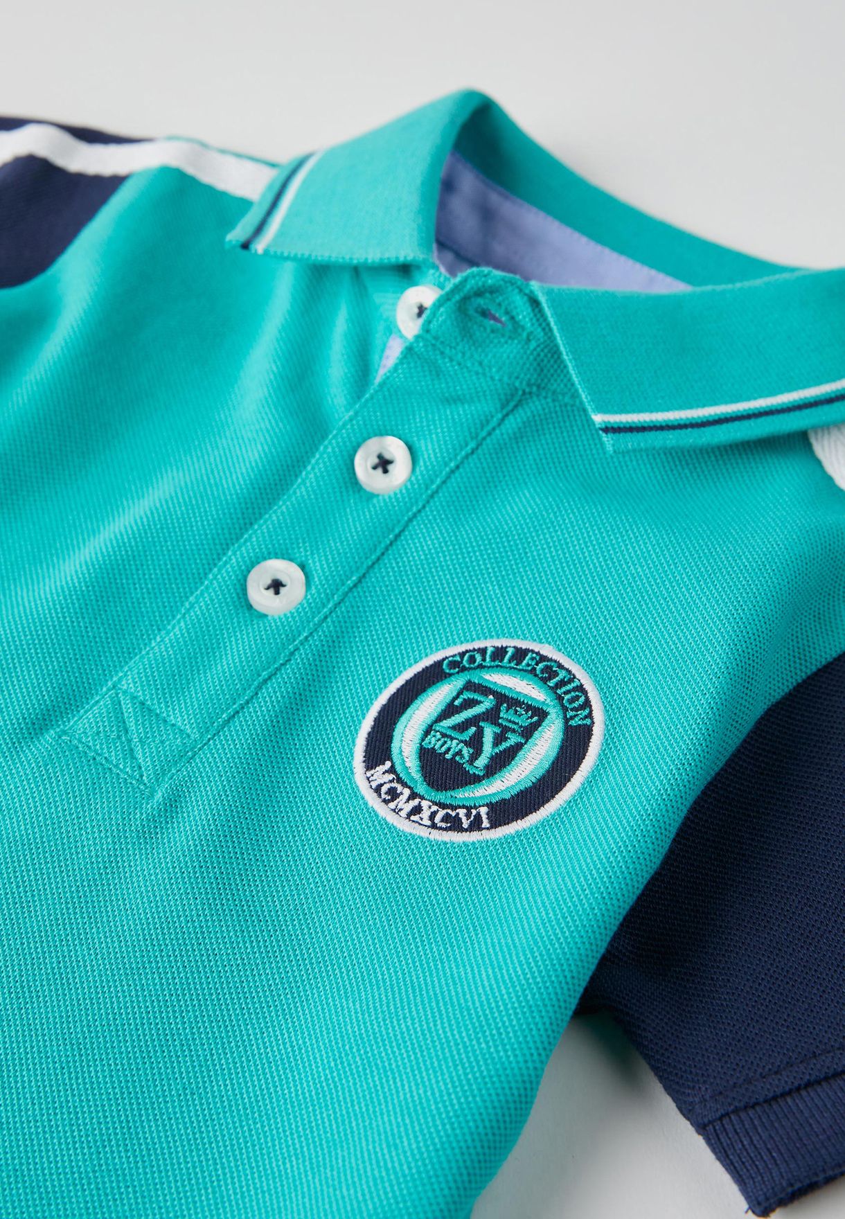 Infant Color Block Polo